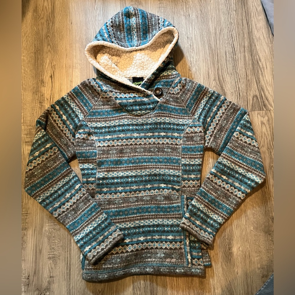 Koppen fleece lined hoodie